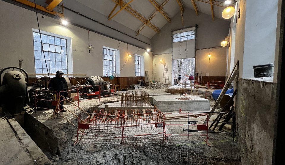 Rénovation de la centrale de Roche Percée